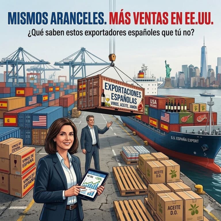 Mismos aranceles. Mismas ventas en EE.UU. ¿Qué saben algunos exportadores españoles que tú no sabes?