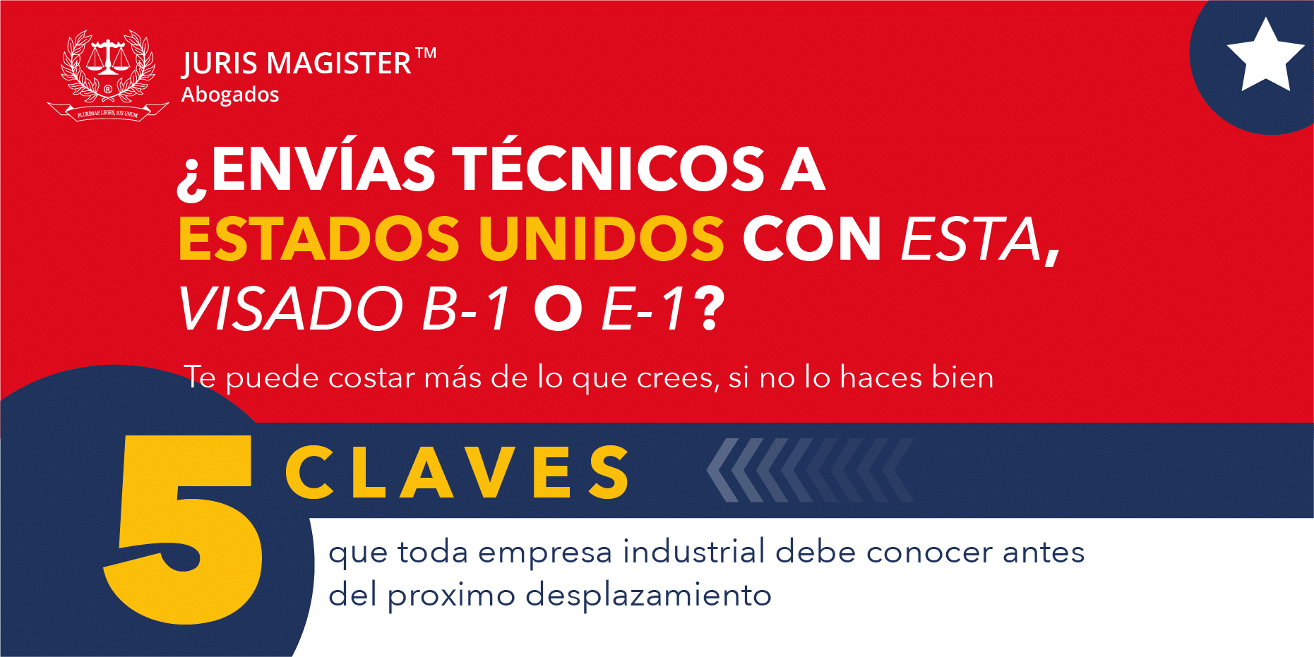 ¿Envías técnicos a EE.UU. con ESTA o con B-1?